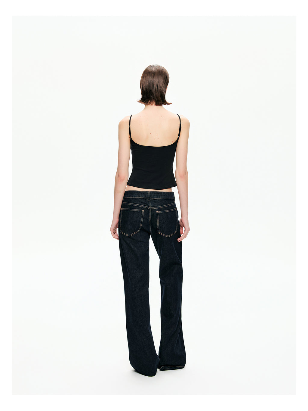 Square Neck Cotton Camisole Top