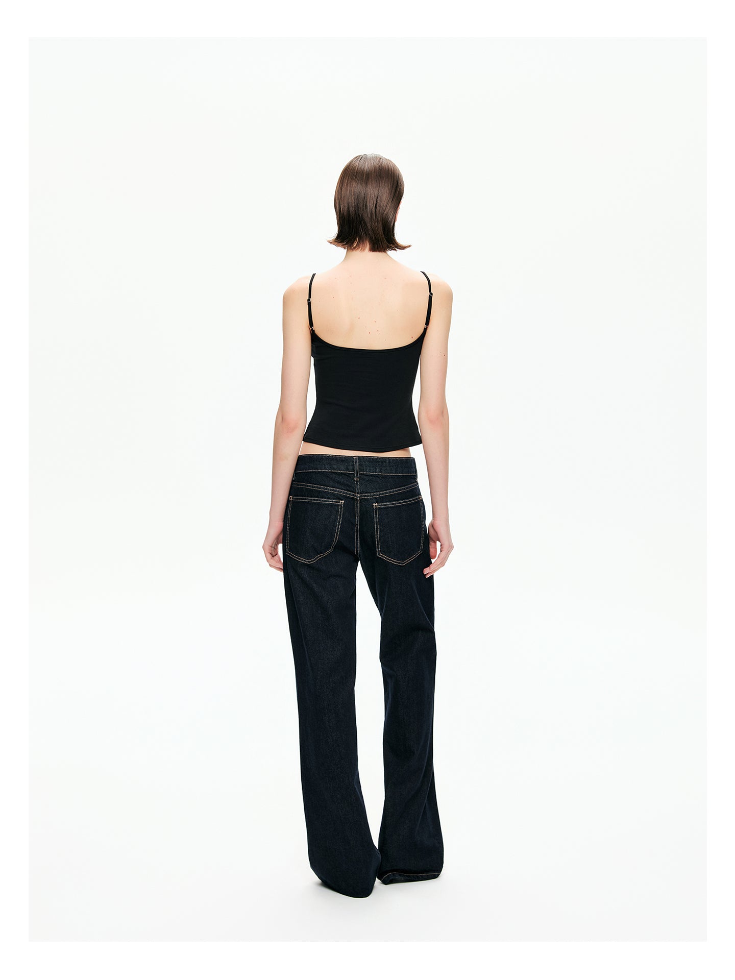 Square Neck Cotton Camisole Top